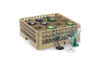 Kosz do zmywarki do szkła 1/1 - Rack-Max - 500x500mm - 12 przedziałów - Prime Gastro