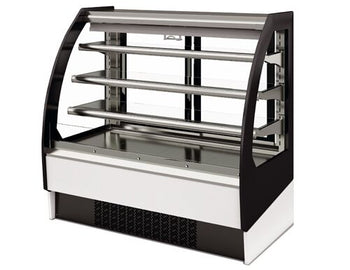 Witryna chłodnicza naścienna - 978 mm - 274 L - z oświetleniem LED & 3 półkami - przesuwane tylne drzwi - Prime Gastro