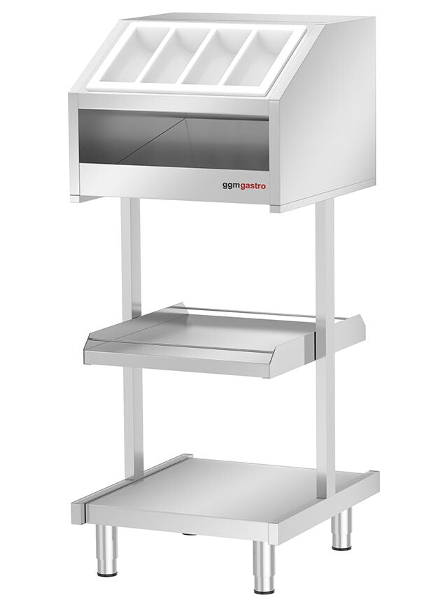 Stojak na sztućce i naczynia KOPENHAGEN - 620 mm - Model podłogowy