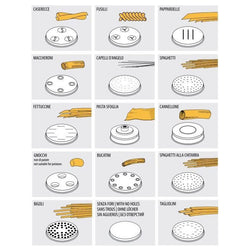 Elektryczna maszyna do makaronu - 5 kg/h - 250 W - z nożem do makaronu