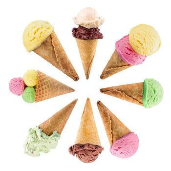 Witryna na lody stołowe - 490 mm - 10 l - pokrywa kopułkowa - Prime Gastro