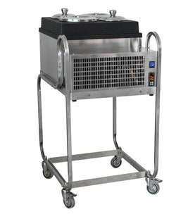 Wózek do lady na lody