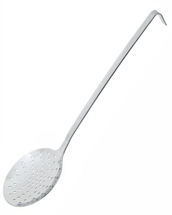 Łyżka cedzakowa - Ø 100mm - długość uchwytu: 320 mm - Prime Gastro