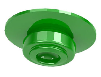 (6 szt.) Zawór - mały - do butelek z wyciskaczem i dozownikiem - zielony - Prime Gastro