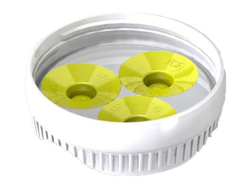 (6 szt.) Membrana z trzema otworami - średnia - do butelek wyciskanych i dozujących - Prime Gastro