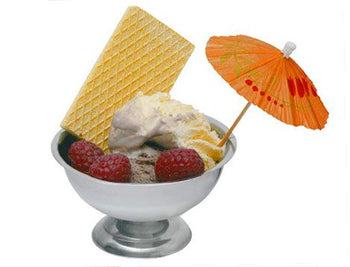 Pucharki na lody ze stali nierdzewnej - Ø 9 cm - Prime Gastro