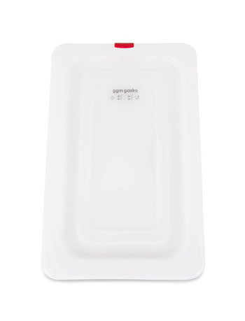 Polipropylenowa pokrywa GN 1/4 - mleczna - Prime Gastro