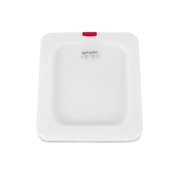 Pokrywka polipropylenowa GN 1/6 - mleczna - Prime Gastro