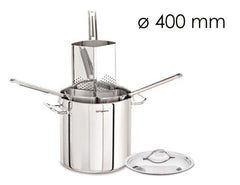 Pasta pot - Ø 400 mm - including 4 sieves