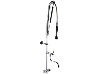 Prysznic z jednym otworem 8000 - z kranem i 2 zaworami mieszającymi - Prime Gastro