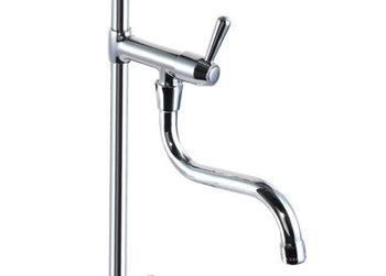 Prysznic z jednym otworem 8000 - z kranem i 2 zaworami mieszającymi - Prime Gastro