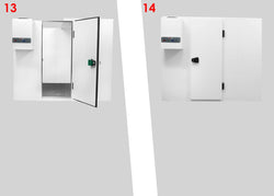 Komora chłodnicza - 1800x2100mm - 5,88m³