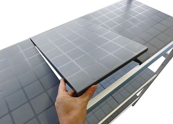 Wspornik półki - tworzywo sztuczne - 0,63 m - Prime Gastro