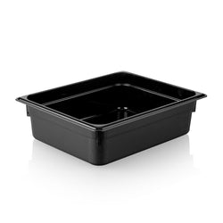 Pojemnik polipropylenowy GN 1/2 - czarny - głębokość 100mm