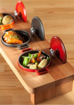 Drewniany stojak na garnek – na 3 garnki