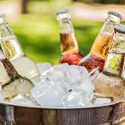 Chłodziarka do butelek - Ø 140 mm - z uchwytami