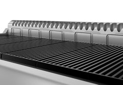 Grill gazowy - 1,76m - wygląd stal nierdzewna