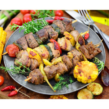 Grill gazowy - 1,76m - wygląd stal nierdzewna - Prime Gastro