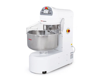 Mikser do ciasta piekarniczego - 131 litrów / 80 kg - 2 prędkości - z przedłużonymi ramionami - Prime Gastro