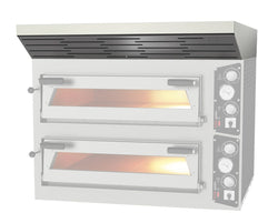 Okap do pieca do pizzy - stal nierdzewna - 990x1230x150mm - 10.4kg - do pieca do pizzy - kompatybilny z PDP66T & PDP66TTC - NB - silnik bez silnika
