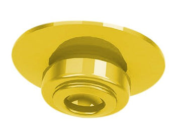 (6 szt.) Zawór - średni - do butelek z wyciskaczem i dozownikiem - żółty - Prime Gastro