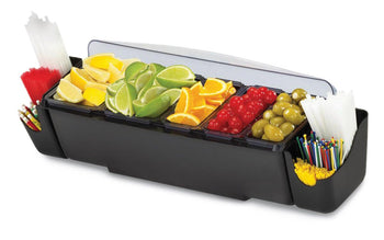 Pojemniki na składniki barowe – 4,95L – z pokrywką - Prime Gastro