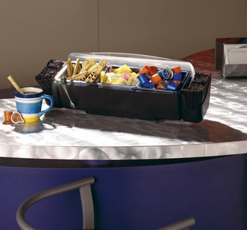 Pojemniki na składniki barowe – 4,95L – z pokrywką - Prime Gastro