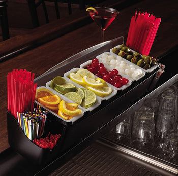 Pojemniki na składniki barowe – 4,95L – z pokrywką - Prime Gastro