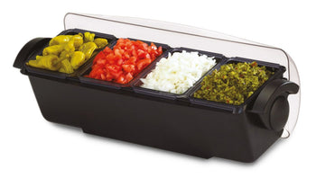 Pojemniki na składniki barowe – 6,6L – z pokrywką - Prime Gastro