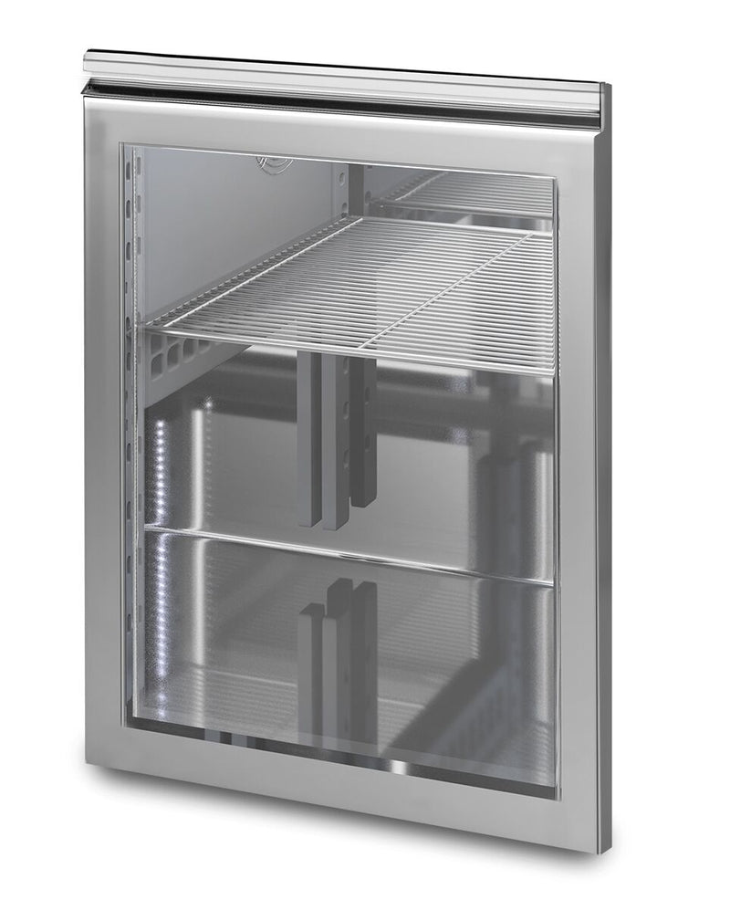 Drzwi przeszklone do barowych lad piwnych - z zawiasem lewym - 550x700mm - okno 440x630mm - do serii BRA i BLA