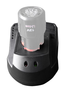 Stacja ładowania akumulatorów dla elektrycznego noża do kebabów