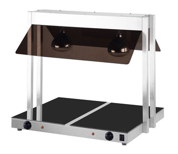 Płyta grzewcza z 2 lampami grzewczymi - Prime Gastro