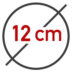 Forma do burgerów – z tworzywa sztucznego – duża – Ø 120 mm – 6 otworów – 175 g
