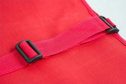 (5 sztuk) Torba na pizzę / izolowana torba - na 8 rodzinnych pizz - 60x40cm - czerwona