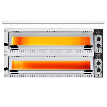 Elektryczny piec do pizzy - 6+6x 34cm - Manualny - Prime Gastro