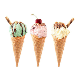 Stojak na wafle do lodów - z 4 otworami