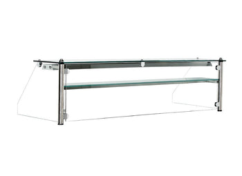 szklana nadstawna z 1 półką - 1,5 m - Prime Gastro