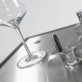 Urządzenie do zamrażania szkła do - 38 ° C - oświetlenie LED - Prime Gastro