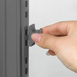 Panoramiczna witryna stołowa - 98 litrów - 420 mm - z 4 półkami - czarna