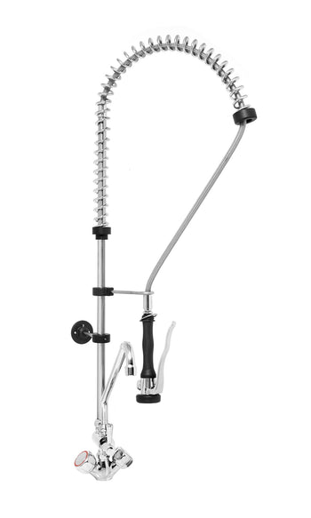 Prysznic z jednym otworem 2000 - z kranem mieszającym, kranem obrotowym & 2 zaworami mieszającymi - Prime Gastro