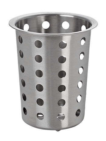 Pojemnik na sztućce - perforowany - wysokość: 13,5 | Uchwyt na sztućce | Koszyk na sztućce | Kubki na sztućce | Uchwyt na sztućce - Prime Gastro