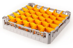 Kosz do zmywarki do szkła 1/1 - 500x500mm - 36 przegródek