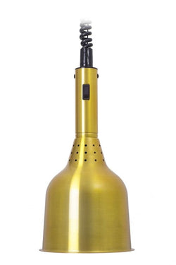 Lampa grzewcza na podczerwień – 250 W – Ø 180 mm – mosiądz