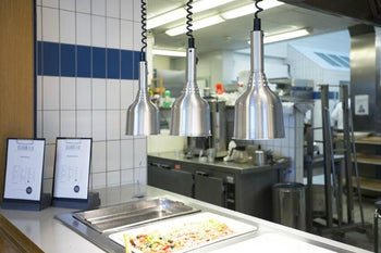 Lampa grzewcza - 250 W - Ø 180 mm - Aluminium - Prime Gastro