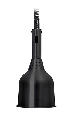 Lampa grzewcza na podczerwień – 250 W – Ø 180 mm – czarna