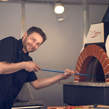 Łopatka do pizzy - AZZURRA - Stal nierdzewna - Ø 200 mm - Prime Gastro