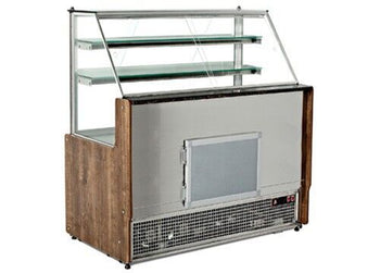 Lada chłodnicza - 1,0 m - czarny granit - Prime Gastro