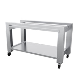 Elektryczny piec do pizzy Power - 6+6 34cm - Cyfrowy - włącznie z okapem, ramą podstawy i zestawem kółek