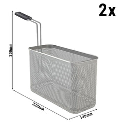 Zestaw koszy do makaronu - 2x 1/2