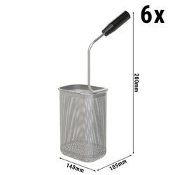 Zestaw koszy do makaronu - 6x 1/6